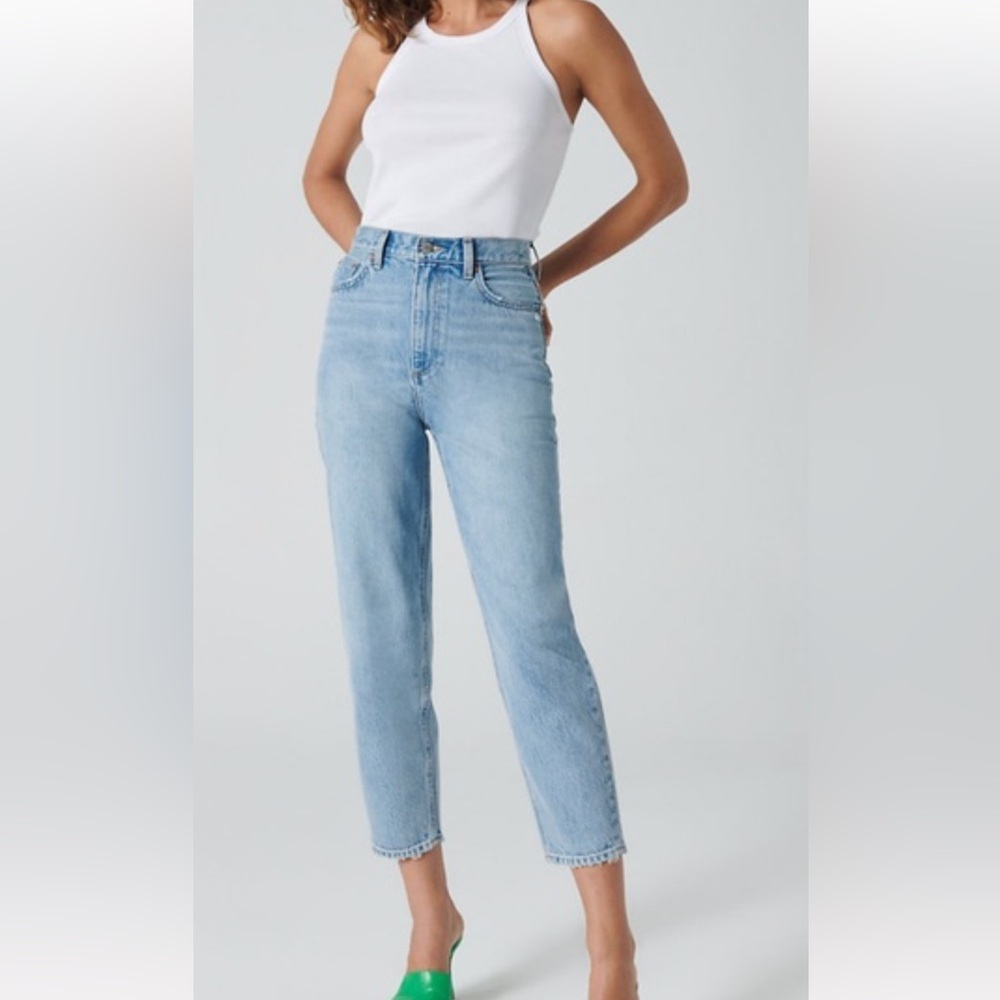 Denim Forum the Gia high rise carrot 26L size 25